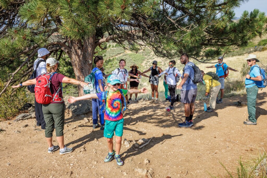 Hikers in Larimer County