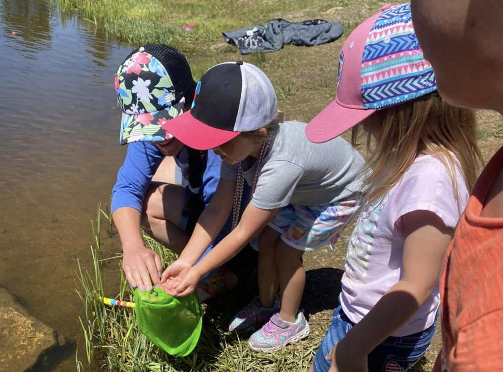 kids fishing in Gilpin County