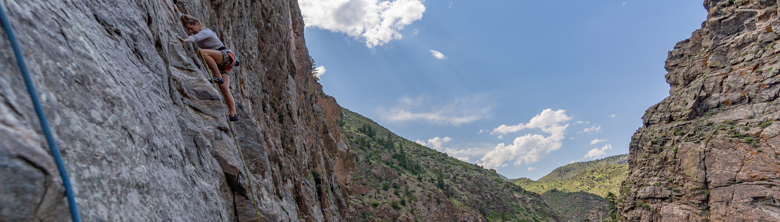 rock climbing in Clear Creek Canyon
