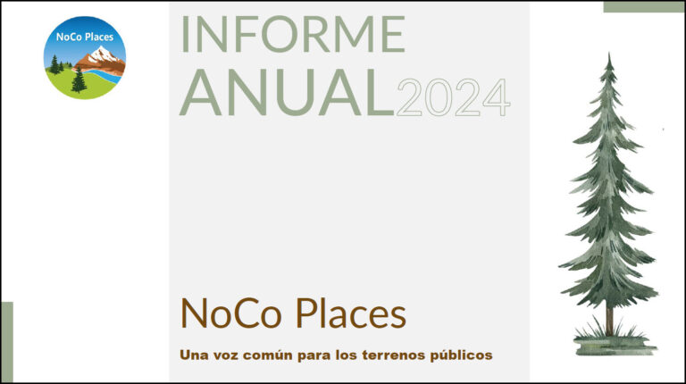 NoCo Places Annual Report in Spanish