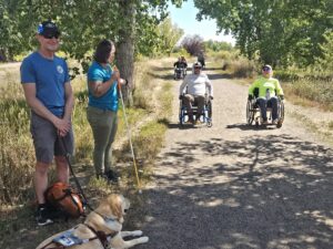 Outdoor accessibility training 