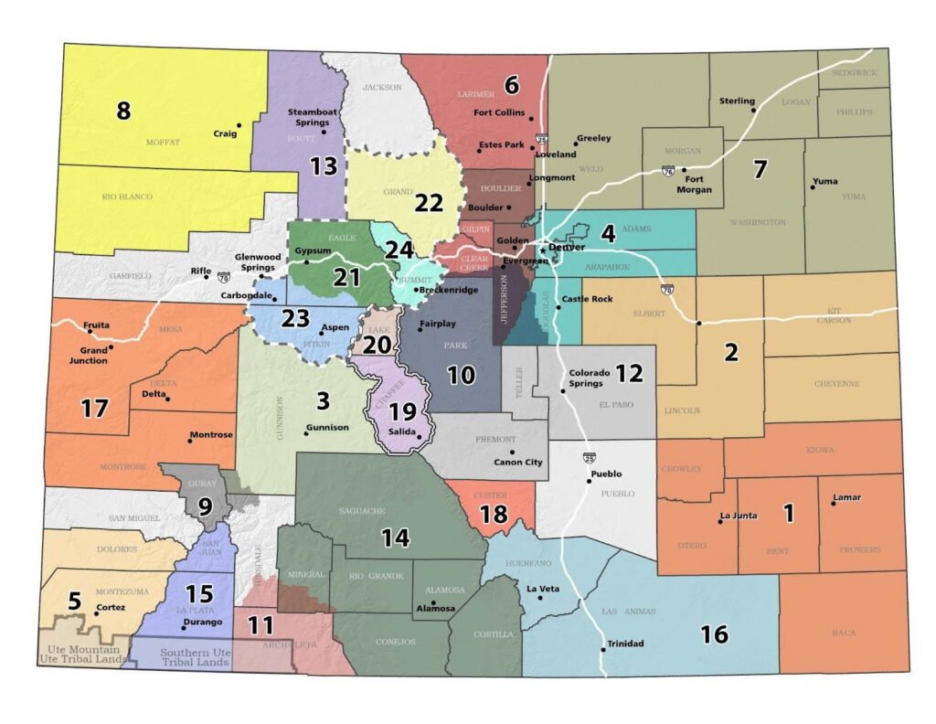 State Regional Partnerships map