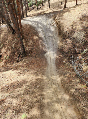 Unauthorized trail
